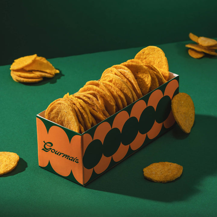 Gourmais Polenta Crisps - Porcini Mushroom