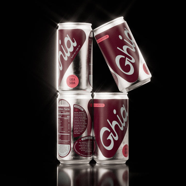 Le Spritz - Ghia Soda - Case of 24 ($3.70/ can): 4-pack