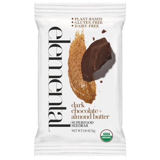 Elemental Superfood Bars - Dark Chocolate + Almond Butter