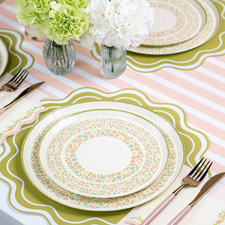 Floral Meadow Dessert Plates