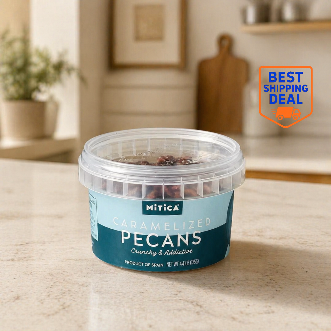 Mitica Caramelized Pecans Snack 4.4oz