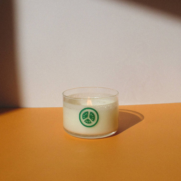 Pepino Cucumber Candle / Latina Owned / Midwest Garden