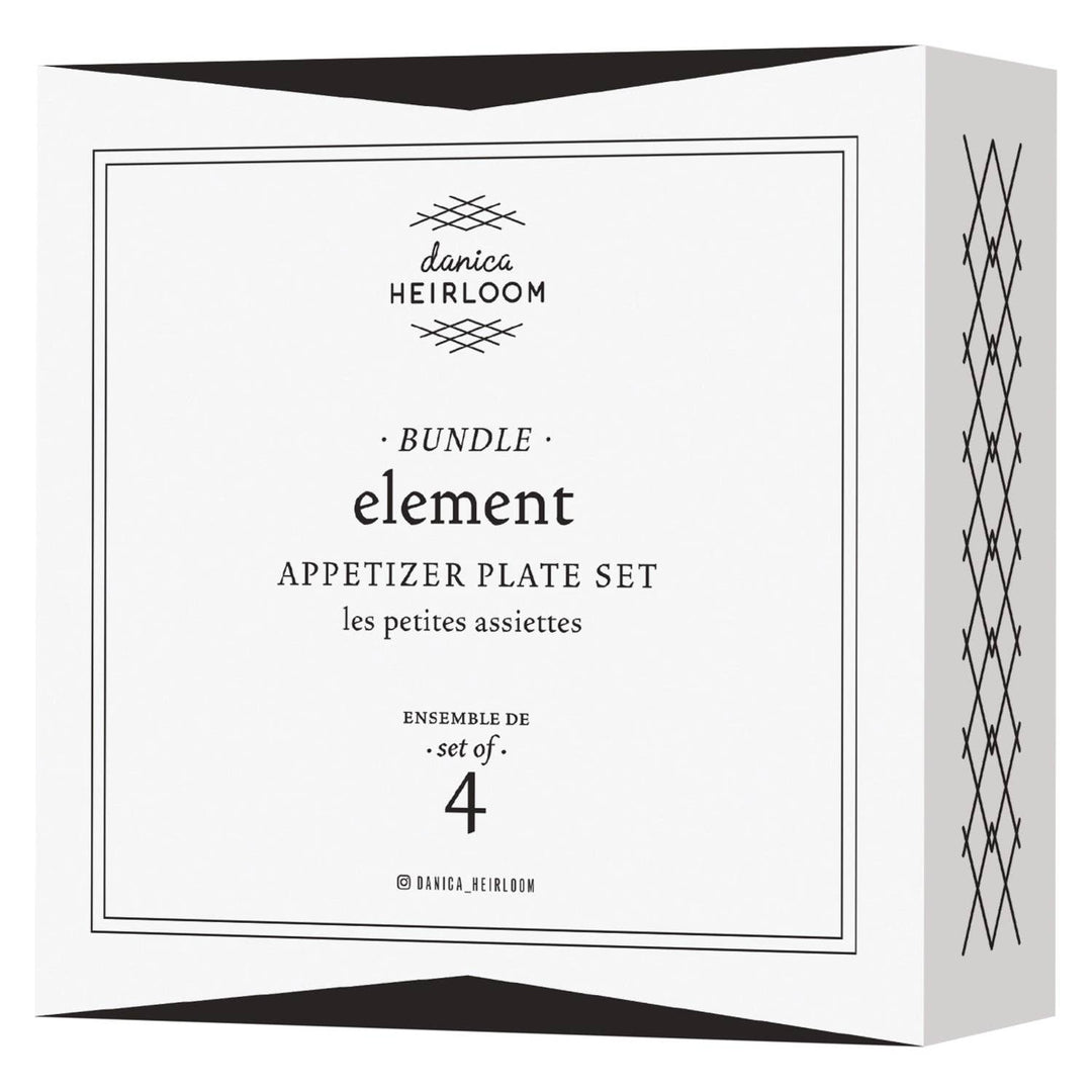 Element Appetizer Plates | Set of 4