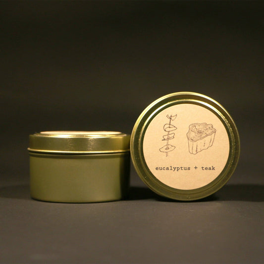 Moonrise Candle Co. - Eucalyptus + Teak