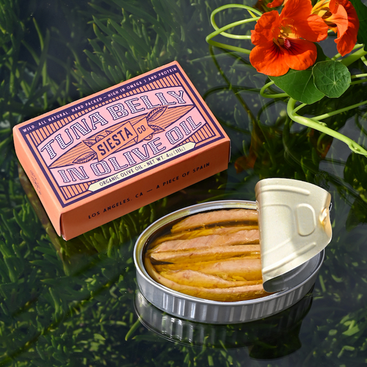 Tuna Belly in Organic Extra Virgin Olive Oil - 10 Pack