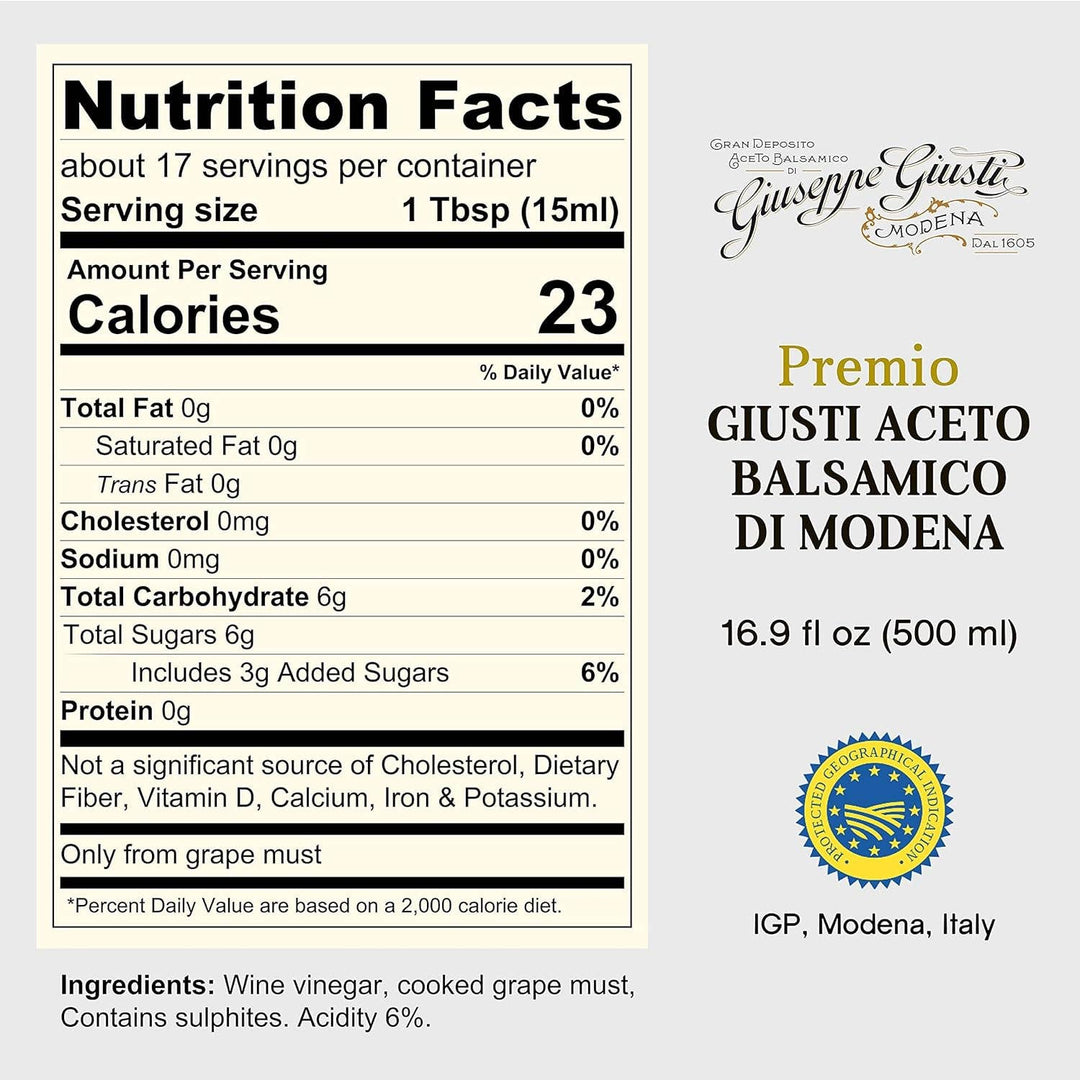 Giusti Balsamic Vinegar of Modena Premio 4 years