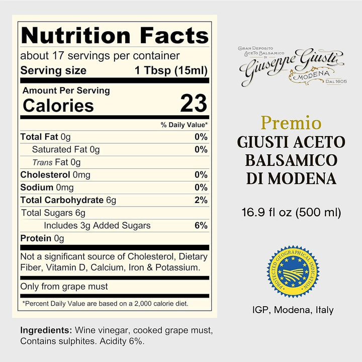 Giusti Balsamic Vinegar of Modena Premio 4 years