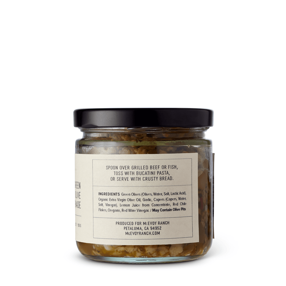 McEvoy Ranch Green Olive Tapenade