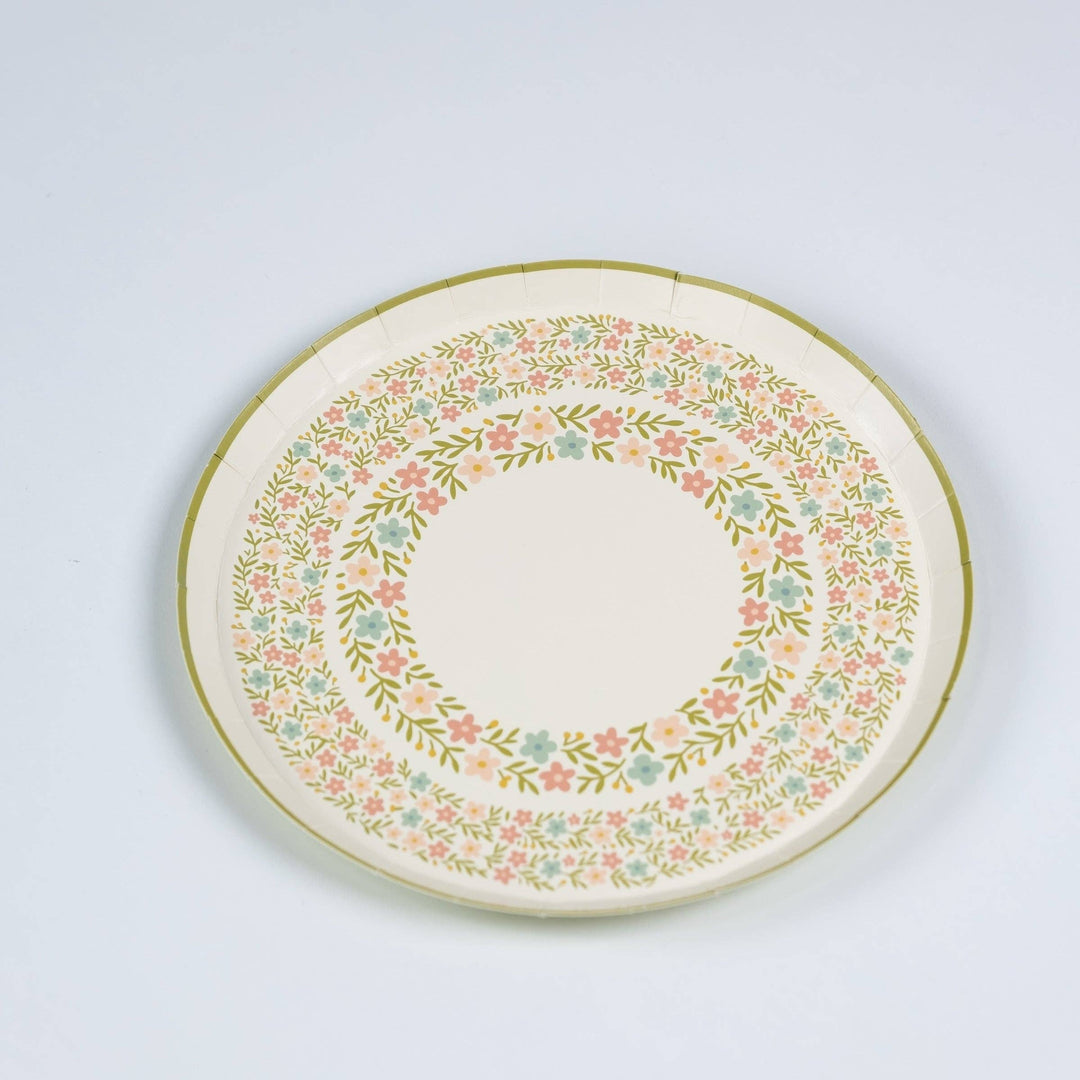 Floral Meadow Dessert Plates