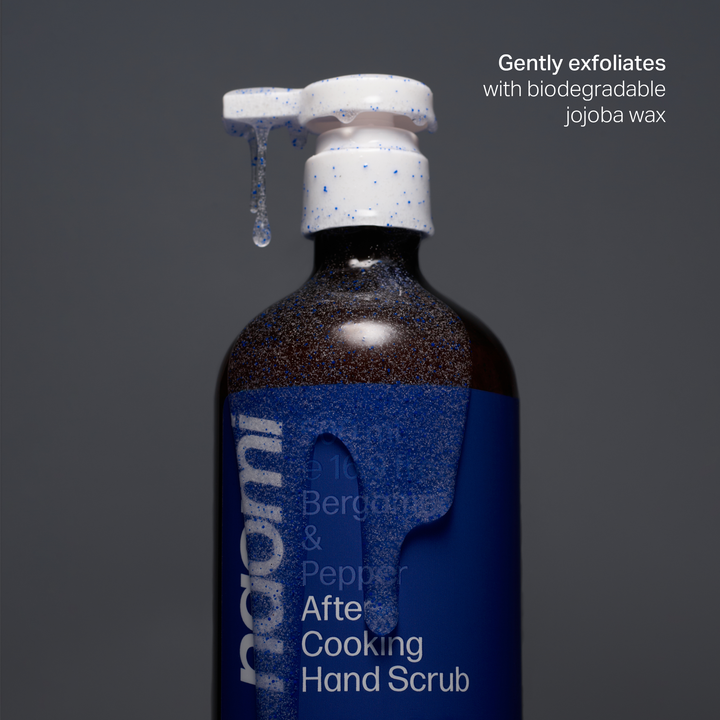 Naomi After-Cooking Hand Scrub: Bergamot & Pepper