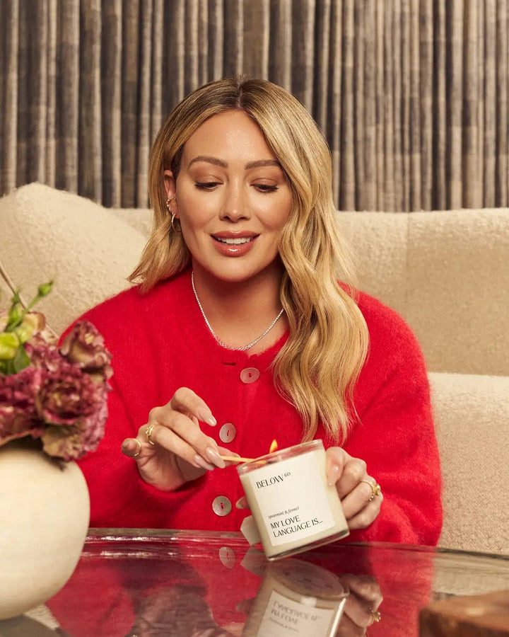 My Love Language Is… (spearmint & fennel) | 10oz Soy Wax Candle | Minty Bergamot Home Fragrance by Hilary Duff