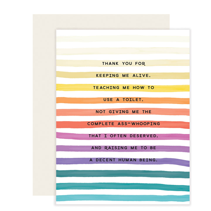 Keeping Me Alive | Funny Mother's Day Card