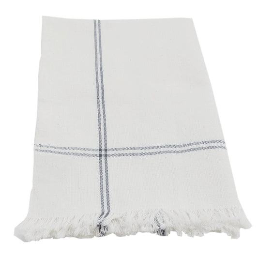 Slate Classic Stripe Napkin