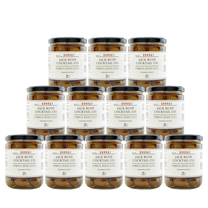 Jack Rudy Cocktail Co. | Vermouth Olives - 16 oz