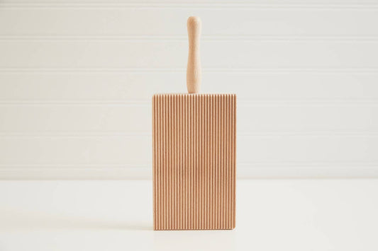 Italian Beechwood Gnocchi Board with Handle