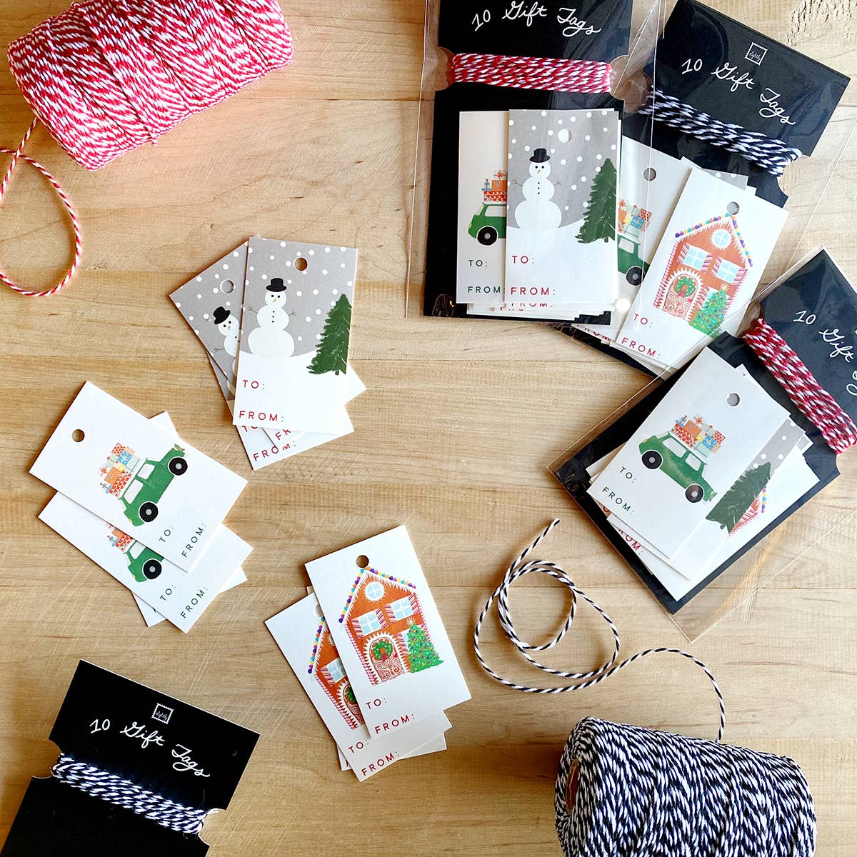 Holiday Gift Tags | Mixed Set of 10