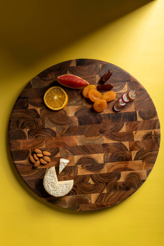 Acacia Cutting Board, Round