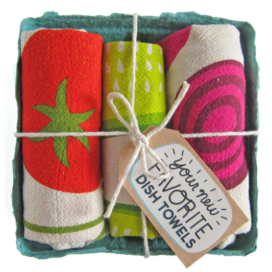 Farmers Market | Dish Towel Set of 3